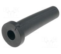 10 pcs x HELLERMANNTYTON - 632-01010 - Strain relief, Ømount.hole: 9mm, Øhole: 5