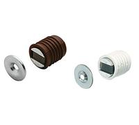 10 pcs x Morticed Magnetic Catch 2.5-3.5 kg Cabinet Cupboard Door Catches (Brown)