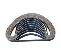 10 PCS Zirconium Oxide Sanding Belts with 40/60/80/120 Grit 20mm x 520mm for Grinding Stainless Steel, Copper, and Other Metals (10PCS 40Grit)
