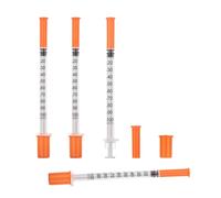 10 pcs1ml Plastic Measuring Dispensing Tools 30Ga 8mm, Individually Wrapped, for Liquid Measurement Plant Watering Lab Use