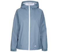 Trespass Womens Rain Jacket Tayah II - Waterproof Shell, Contrast Mesh Lining, Adjustable Hood, 2 Zip Pockets, Elasticated Cuffs, Hem Drawcord, Contrast Zip, Storm Flap
