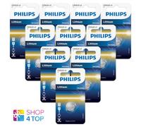 10 PHILIPS CR1620 LITHIUM BATTERIES 3V CELL COIN BUTTON DL1620 1BL EXP 2027 NEW