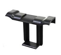 10 Photovoltaic Water Guide Clamp Set for Solar Panel Drainage and Sludge Removal - Black 70x30/33/35/40/45mm