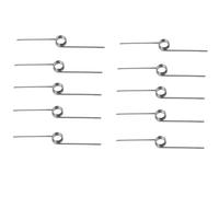 10 Piece 15mm V-Shaped Springs 304 Stainless Steel, 4 Laps, 0.3mm Wire Diameter, Outer Diameter 4.5mm, 180° Deflection Spring