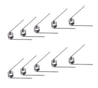 10 Piece 15mm V-Shaped Springs 304 Stainless Steel, 8 Laps, 0.3mm Wire Diameter, Outer Diameter 4mm, 60° Deflection Spring