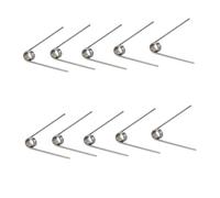 10 Piece 20mm V-Shaped Springs 304 Stainless Steel, 3 Laps, 0.5mm Wire Diameter, Outer Diameter 5.5mm, 60° Deflection Spring
