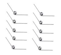 10 Piece 20mm V-Shaped Springs 304 Stainless Steel, 6 Laps, 0.5mm Wire Diameter, Outer Diameter 3mm, 120° Deflection Spring
