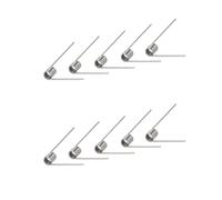 10 Piece 20mm V-Shaped Springs 304 Stainless Steel, 7 Laps, 0.4mm Wire Diameter, Outer Diameter 5mm, 60° Deflection Spring
