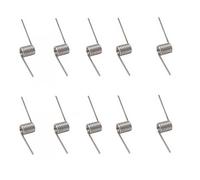 10 Piece 20mm V-Shaped Springs 304 Stainless Steel, 8 Laps, 0.4mm Wire Diameter, Outer Diameter 4.5mm, 180° Deflection Spring