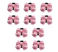 10-Piece Car Air Outlet Aromatherapy Clip, Cute Bow Design, Interior Decoration Supplies, Instrument Panel Decoration Clip.