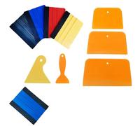 "10-Piece Car Body Filler Scraper Set - Multi-Functional Paint Scrapers for Auto Body Repair, Durable & Ergonomic Tools for Precision, Convenient Storage Design"