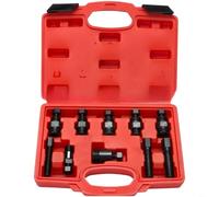 10 Piece Carbon Steel Flywheel Puller Kit For Motorcycle Rotor Pulling Featuring Hex Head Support And Consistent Thread Engagement
