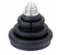 10 Piece Cast Iron Stacking Metric Chrome Weights Weight Set Balance Scales