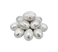 10-Piece Decorative Easter Eggs, Silver & Gold Speckled Plastic Egg Ornaments, Elegant Vase Fillers & Centerpiece Table Decorations for Indoor/Outdoor Home, Spring Party DIY Crafts & Basket Fillers