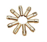 10 Piece Drill Chuck Set for Mini Grinders, Copper Chucks 0 5 3 2mm, Great for Various Rotating Tool Uses