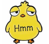 10-Piece Funny Cartoon Animal & Mood Speech Bubble Enamel Lapel Pin Set, Cute Cat Dog Bear Squirrel Emoji Expression Brooch with Sayings like Oh No, Ugh, Hmm, Whimsical Statement Badge for Jackets