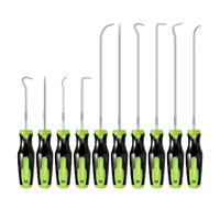 10 Piece Hook and Pick Set, Precision Automotive Picks Tools Set for Car Auto Oil Seal Mechanic Lock Picking Kit Puller Remover Tools, Oil Seals O-Rings Gaskets Hooks Puller Remover