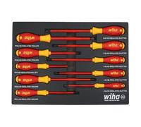 10 Piece Insulated SoftFinish Cushion Grip Screwdriver Set
