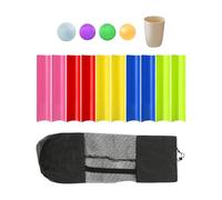 10-piece Pipeline Team Game Group Competition Training Set with Team Cooperation PVC Balls Storage Bag for Children Adults Field Days Company, 40cm