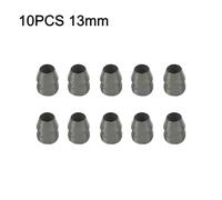 10-Piece Round Steel Hammer Handle Wedge Set for Securing Replacement Handles, 8mm to 19mm, Prevents Loosening