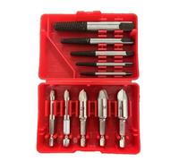 10 Piece Screw Extraction Set Professional Left Extractor Tool for Removing Stubborn or Fracture Screws in Various Size Screw Extractor Set
