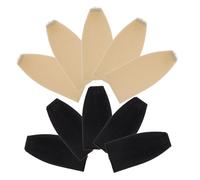 10 Piece Set 1/8 Violin Viola Protective Cover Bow Accessories Horsetail Protector Violin Accessories(2X1.2X0.5CM)