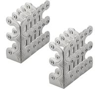 10-piece Set of Solid Brass Skirting Board Corner Protectors(Color 1)