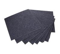 10 Piece Square Interlocking Floor Mats for Baby Play Areas | Polyester Fibre, Non-slip Backing, Thick Cushioned Feel, Home Floor Use, Decorative Tile Design