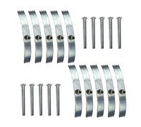 10 Piece Switch Socket Screw Hooks Switch Cassette Repairman Support Rods 86 Type Cassette Repair Screws for 86 Type Switch Socket Bottom Box