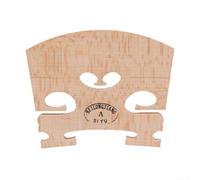 10 Piece Violin Bridge Assortment for 4/4 3/4 1/2 1/4 and 1/8 Violins Natural Wood Construction for Traditional Setup (4/4)
