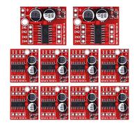 10 pieces 1.5 A 2 way DC motor driver module speed dual H-bridge replacement stepper L298N