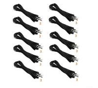 10 Pieces 10k Ohm 1 Percent Thermistor Sensor Probe With Pvc Wire 3435 B Value Compatible With Household Air Conditioner Refrigerator Freezer Water Heater Dishwasher Dryer Washing Machine Cabinet()