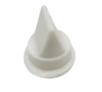 10 Pieces 15 * 9.2 * 12.8mm White Silicone Duckbill Valve One-Way Check Valve for Liquid and Gas Backflow Prevent