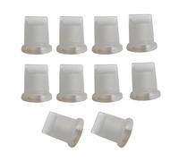 10 Pieces 16 x 10 x 20mm Silicone Duckbill Valve One-Way Check Valve for Liquid and Gas Backflow Prevent