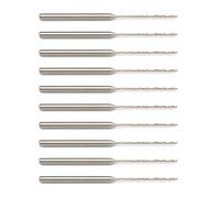 10 Pieces 2.35mm Shank Small Twist Drill Bits Set for Fine Detail Work in Wood, Resin, and Drilling Tools Woodworking Drill Bits