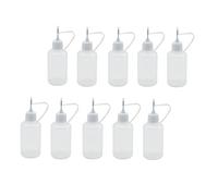 10 Pieces 30ml Precision Tip Applicator Bottle Needle Tip Glue Applicator Bottle DIY Quilling Tool Precision Bottle Needle Bottle Squeeze Bottle