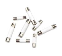 10 pieces 5 * 20mm 250V ceramic fuse 5x20 6x30 mm 0.5 1 2 3 4 5 8 10 15 20 25 30A ceramic fuse(15A)