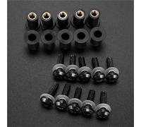 10 Pieces 5MM Windshield Bolt Windscreen Mounting Screw Kit For S1000RR 2010-2023 2022 2021 2020(Black)