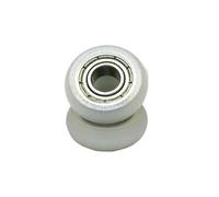 10 Pieces 6x18x6 3D Printer POM Coated Guide Wheel BSR68618-6 polyacetal Bearing Roller 6 * 18 Plastic