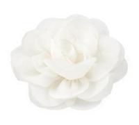 10 Pieces 8.5cm Chiffon Petals Poppy Flower Hair Clips Rolled Rose Fabric Hair Flowers For Kids Girls Hair Accessories