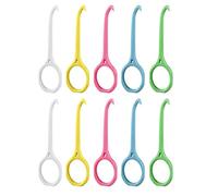 10 Pieces Aligner Removal Tool Invisible Tooth Removal Aligner Chewies and Removal Tool Kits Retainer Remover for Invisible Braces Tooth Cleaning Oral Care