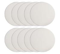 10 Pieces Alumina Ceramic Sheets Diameter 30Mm, Insulation Ceramic Disc Thickness 0.5-6Mm Suitable for Laboratory And Machine Use(Thickness 1mm)