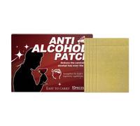10 Pieces Anti Drunk Patch, Anti Drunk Body Care Patches, Waterproof Protective Sticker, for Drinking Party Business Event Banquet Comfort