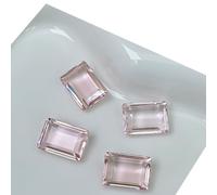 10 Pieces Art Rhinestones Rectangular Crystal Art Decorations For Acrylic Nails