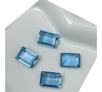 10 Pieces Art Rhinestones Rectangular Crystal Art Decorations For Acrylic Nails