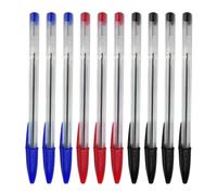 10 Pieces Ballpoint Pens, Study and Office Supplies, Writing Tools, Portable Ballpoint Pens, Student Stationery.