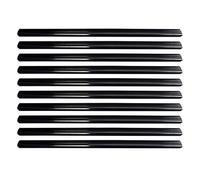 10 Pieces Binding Bars Slide Grip Black A4 Slide Binders Plastic Spine Bars Sliding Paper Binders for Report Office Document Cover,30.5 * 1.5CM