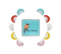 10 Pieces Bird Caller Whistles, Bird Whistle Tongue, Whistle That Sounds Like A Bird, Inside Mouth Whistles Funny Bird Sound, Creative Fun Bird Whistle Toy To Attract Birds