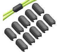 10 Pieces Brake Shifter Cable Housing Guide Clips, for 4mm and 5mm Cable Housing Or Hose Together, Road Cable Clamps C-Clips Housing Hose Guide for Brake Derailleur Shifter