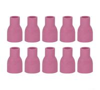 10 Pieces Ceramic Gas Nozzle for MIG MAG for welder Flux Core Self Shield - Conical Shroud Cup 12.5x41mm(12.5x41mm)
